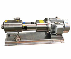 二級管線式高剪切乳化泵